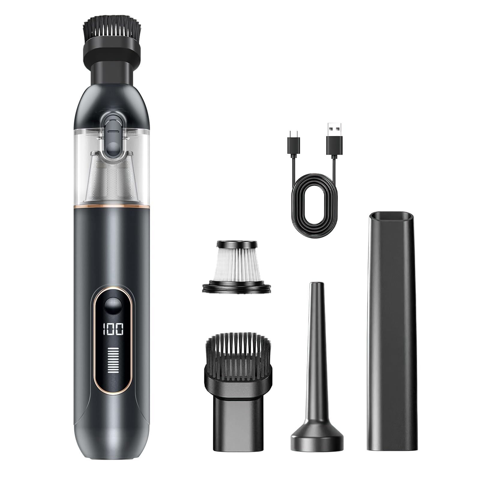 Handheld Vacuum Cordless, Car Vacuum Portable with 20000Pa Ultra-Strong Sucti... gallery