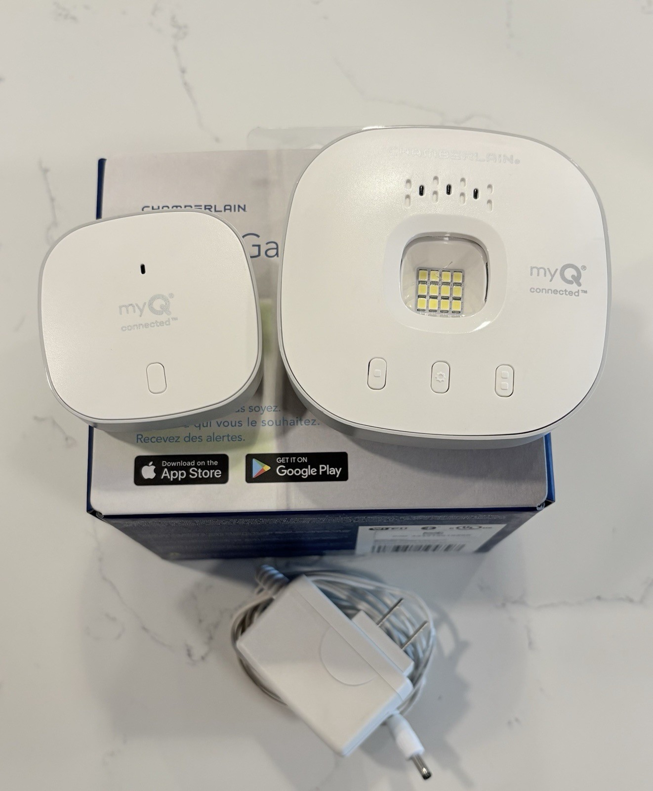 Chamberlain MyQ Wireless Smart Garage Hub and Controller - White gallery