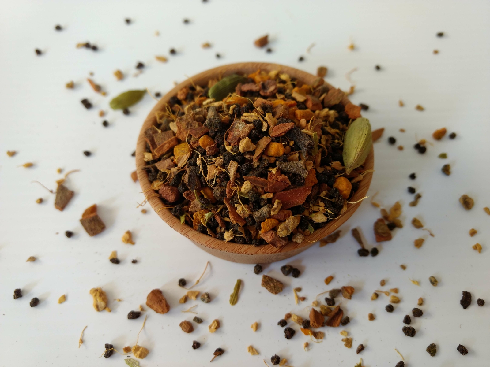 Chai, Black Turmeric Tea Blend 8oz Half Pound Atlantic Spice gallery