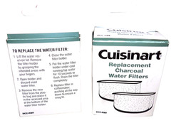 Cuisinart Dcc-Rwf Replacement Charcoal Water Filters 2 Pack 60 Day Use