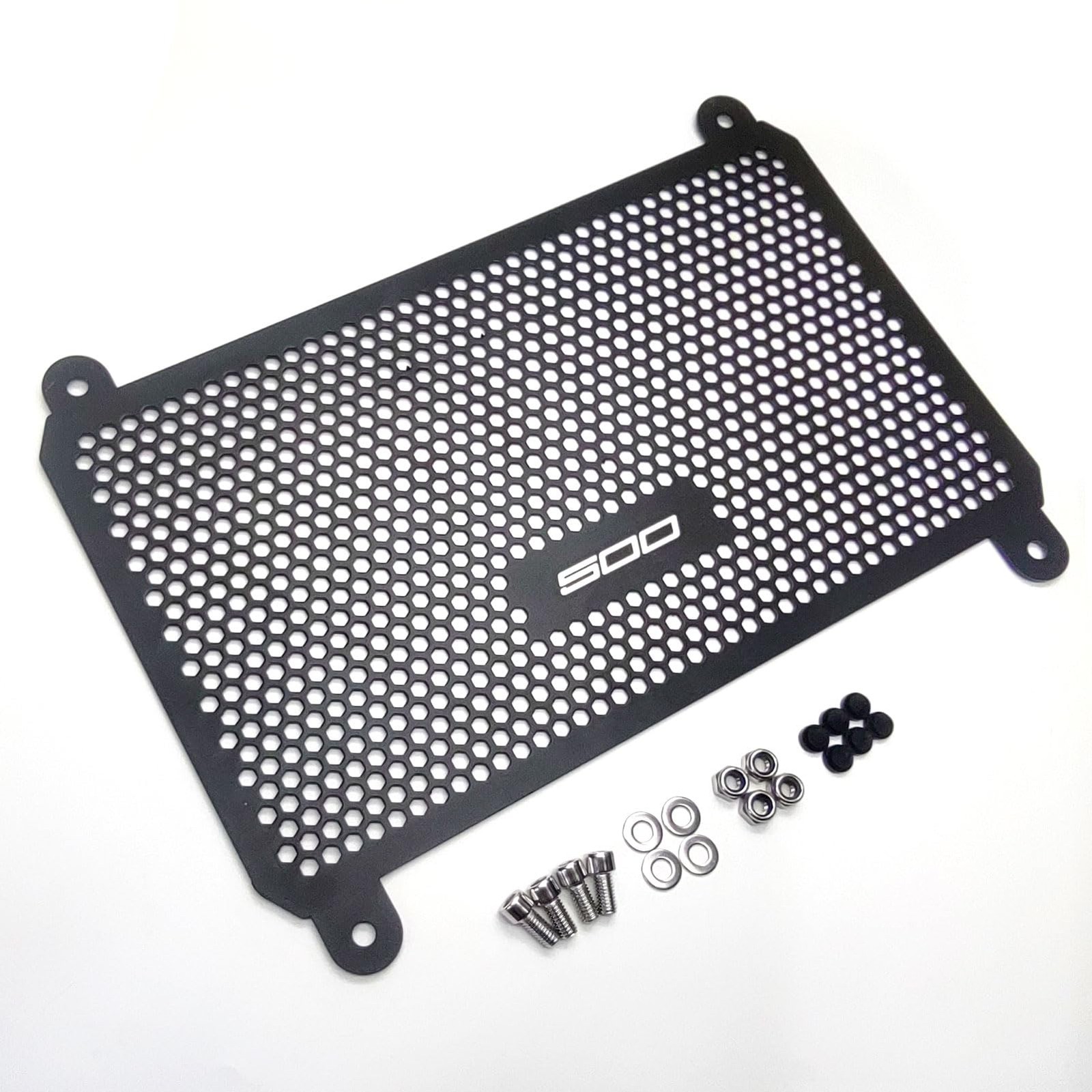 XIDAODIT Radiator Cover Grille Guard for Kawasaki Z500 Ninja500 SE ABS Black gallery