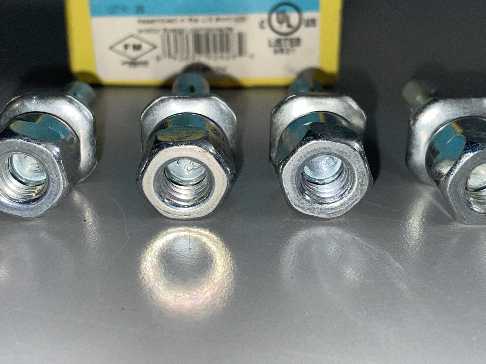 Sammys XP 35 3/8 Inch Vertical Threaded Rod Steel Electro-Zinc Finish - LOT OF 4 gallery
