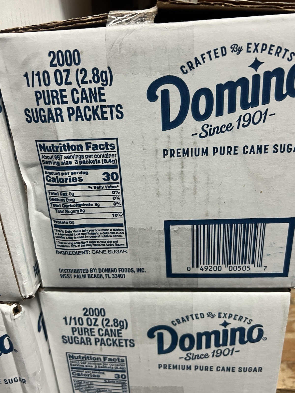 Domino Sugar Packets, 2,000 ct. gallery
