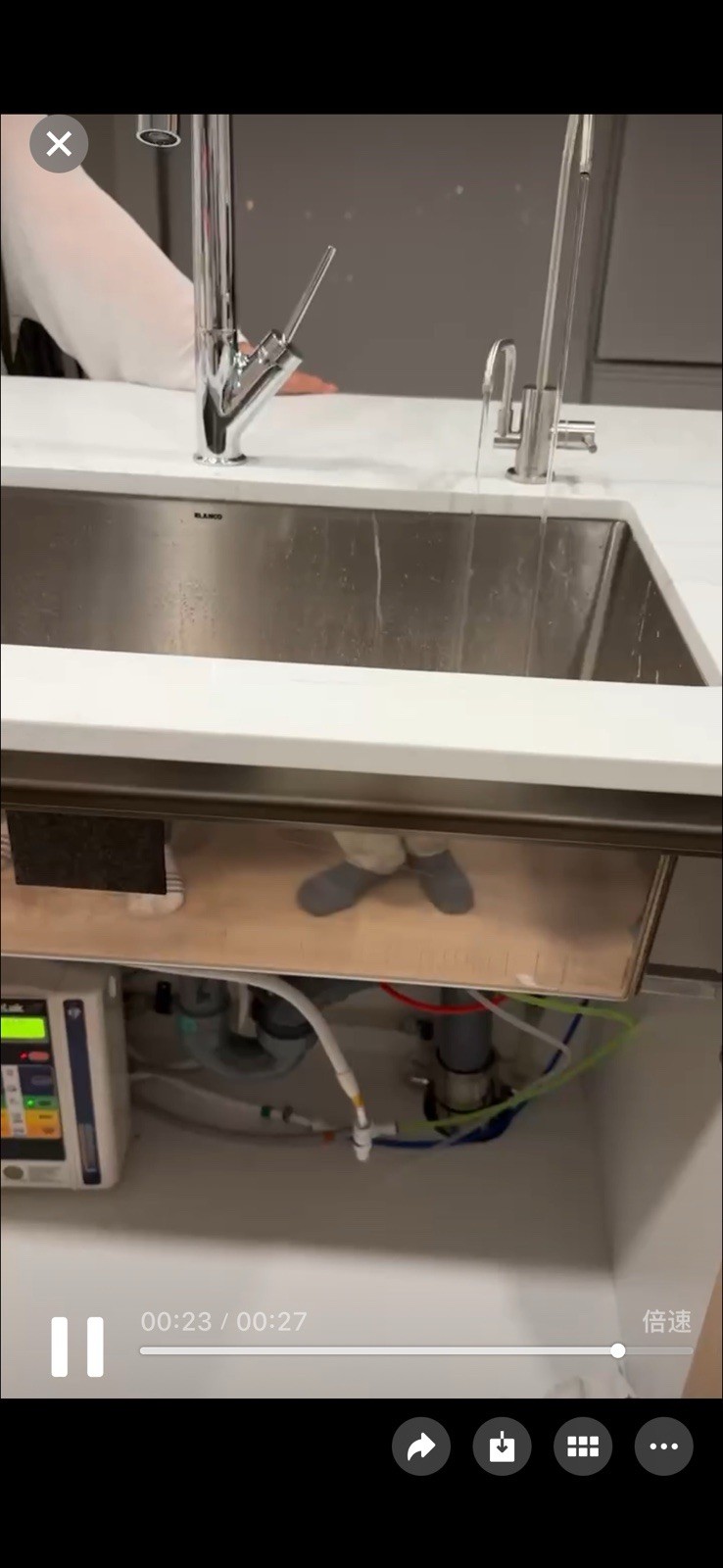 Enagic Kangen Leveluk Faucet Under Counter Double Nozzle Filtration Adapt NEW gallery