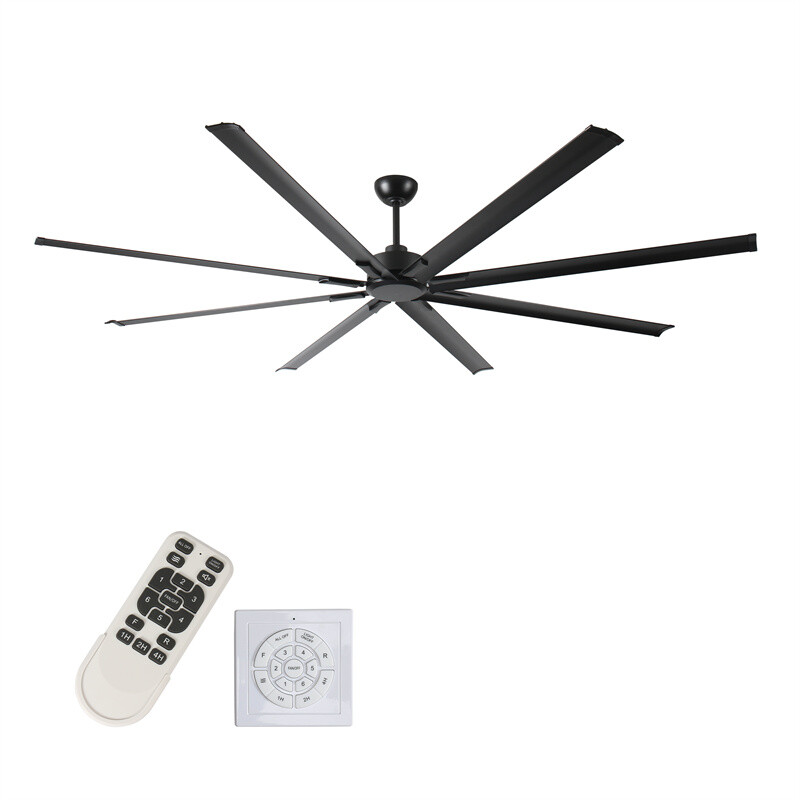 96" Large Industrial Ceiling Fan No Light Reversible DC Motor Home & Commercial gallery