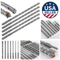3/8″ X 8″ Cross-Type Double Thread Drill Bits – Tough & Efficient
