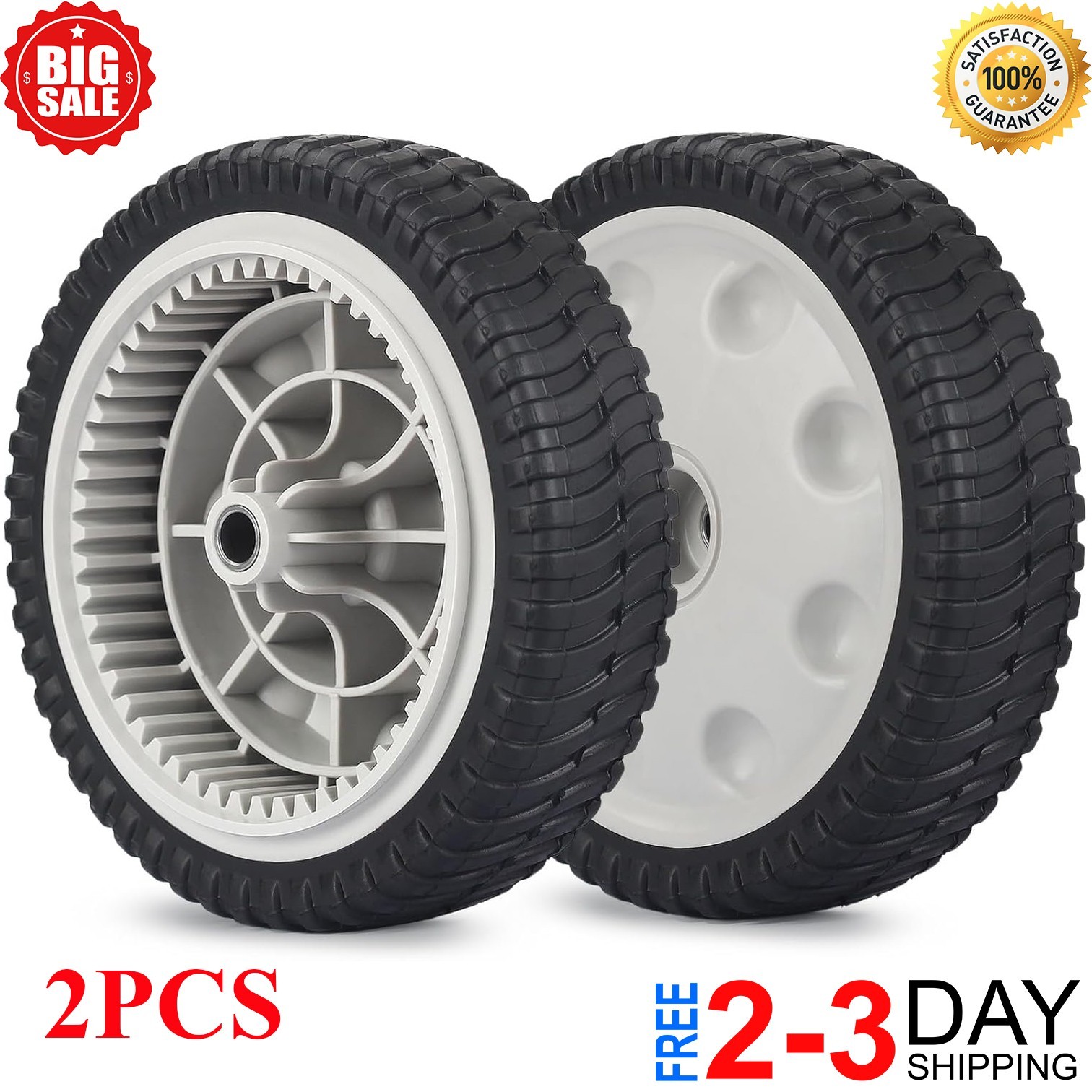 Front Drive Wheels For Troy Bilt 21 Self Propelled Push Lawn Mower Pack of 2 gallery
