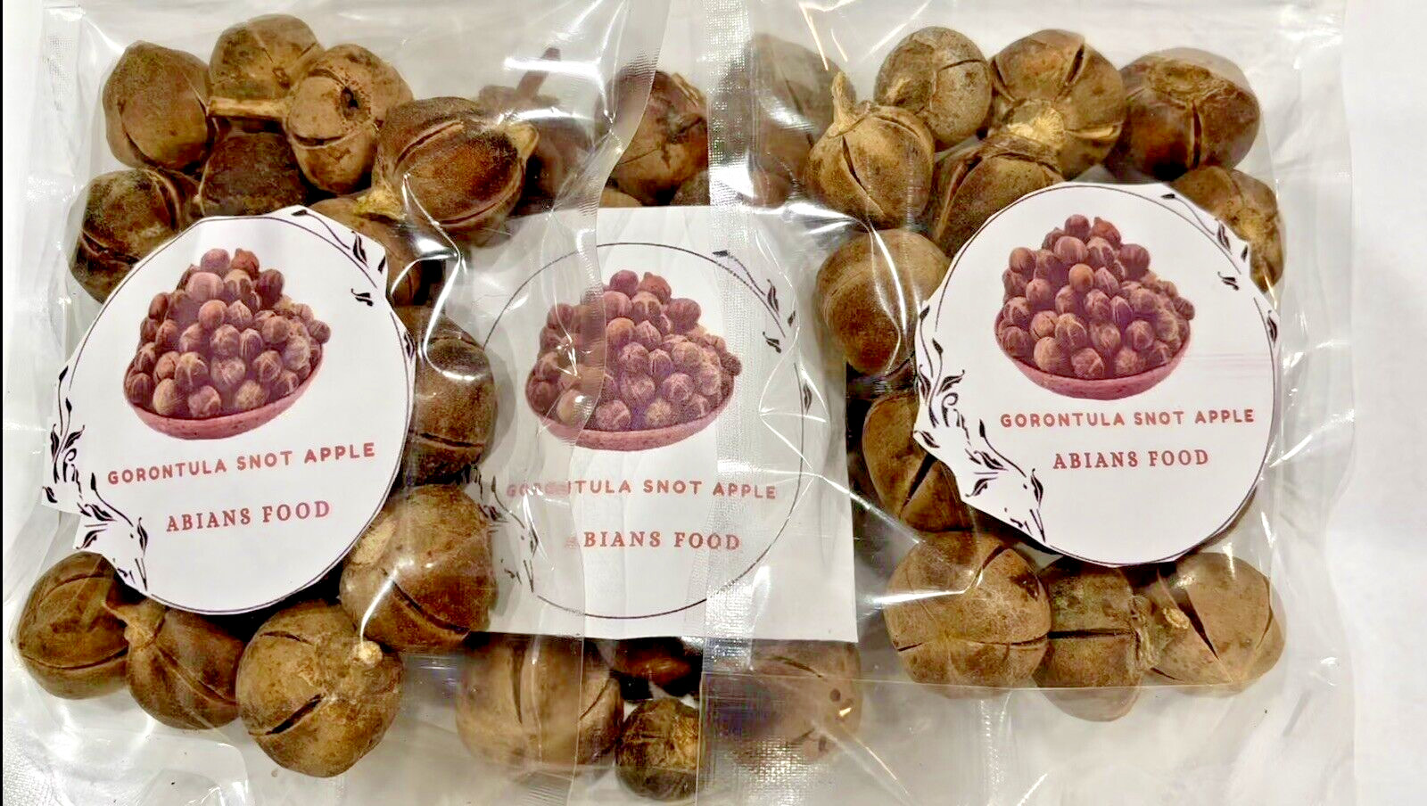 Organic GoronTula Snot Apple - Mixed Large & Medium sizes -14 Pieces-Plus Extra. gallery