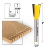 7Â° X 17/32" Dovetail Router Bit - 1/4" Shank - Yonico 14822q gallery