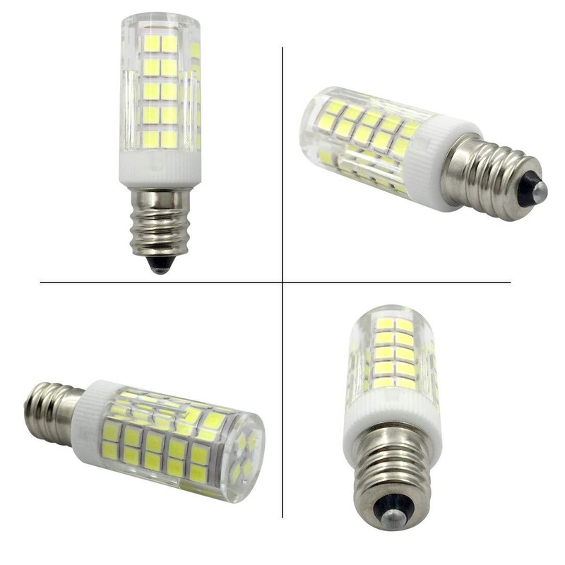 5pcs E12 C7 LED bulb 5W 110V Ceiling Fan Light Ceramics Lamp Garden light White gallery
