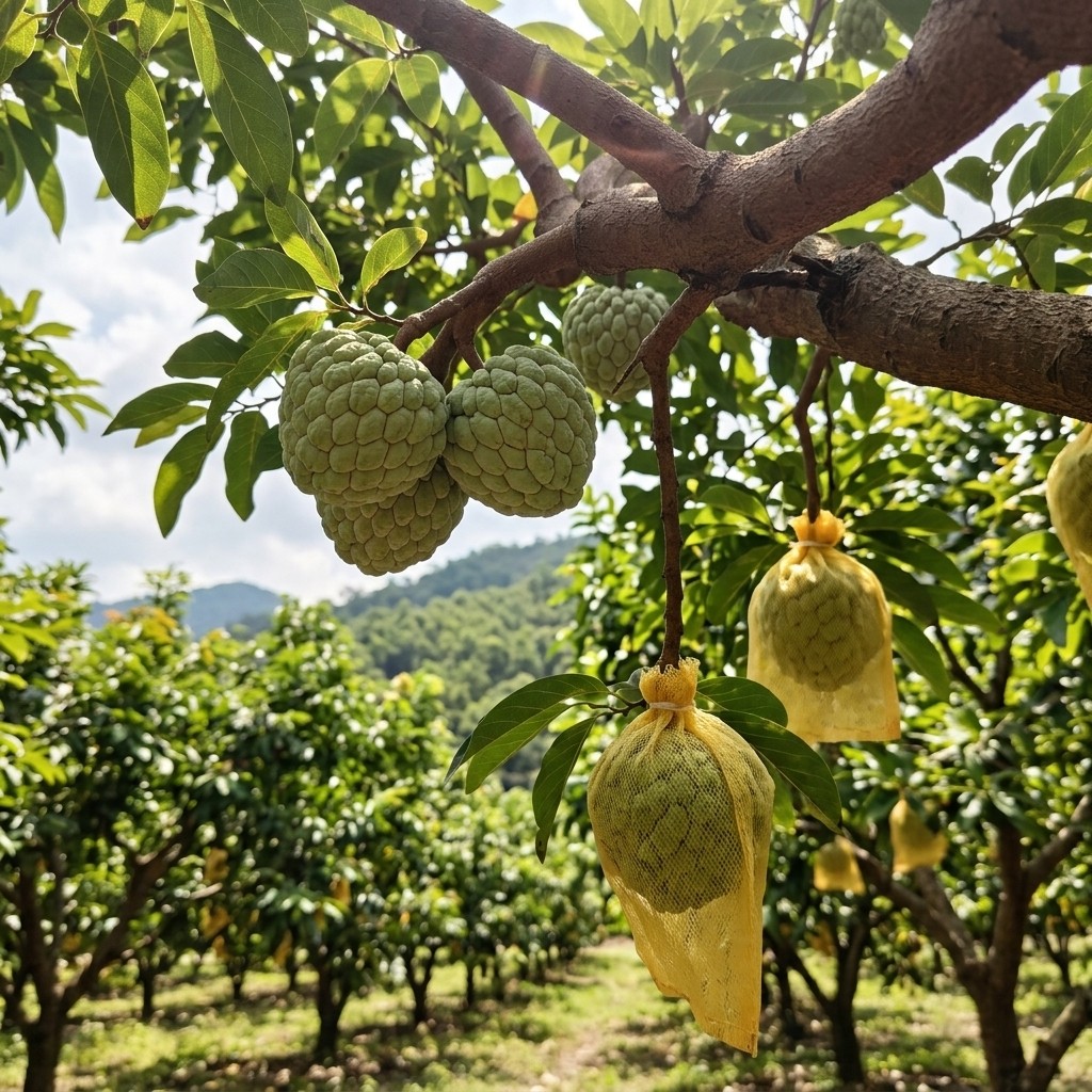 Sugar Apple Plant Seeds - 10pcs - Perfect for Outdoor Garden Container Planting gallery