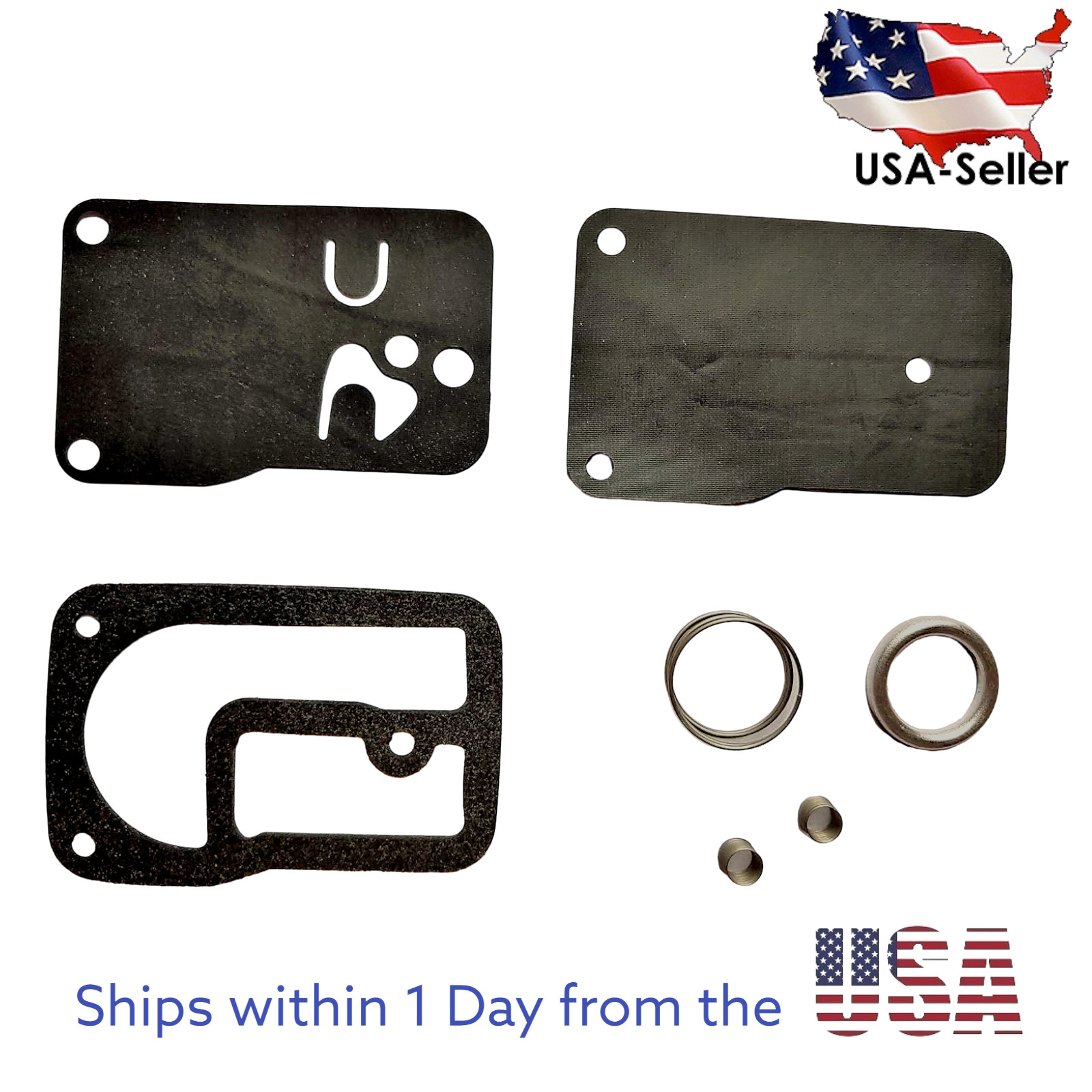 393397 Fuel Pump Kit Fits Briggs and Stratton Twin Carburetor 16 & 18 HP Engine gallery