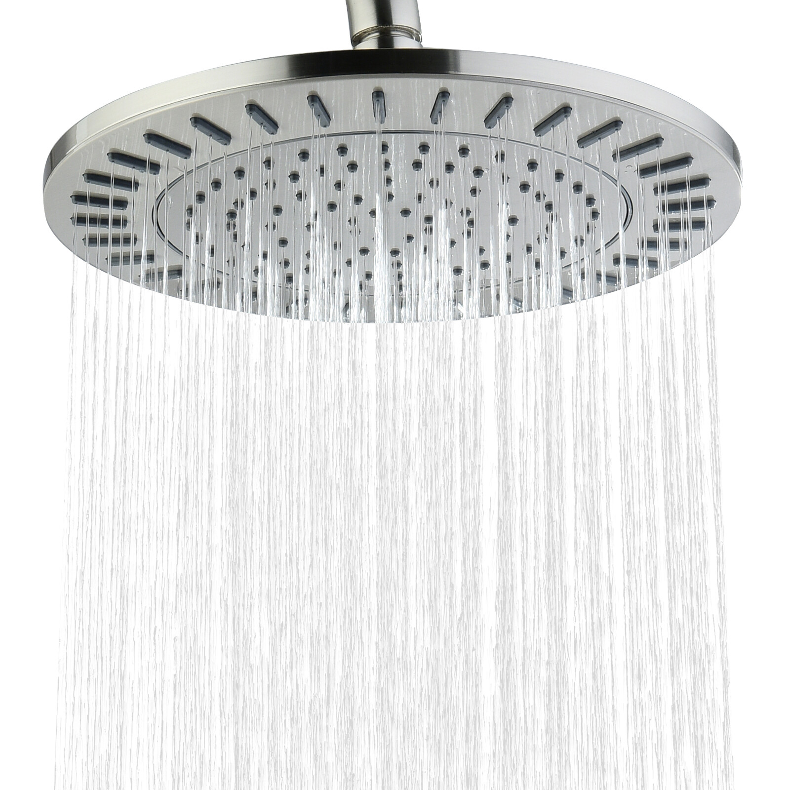 Rain Shower Head 9'' High Pressure Waterfall Showerhead-Brushed Nickel PRS1917 gallery