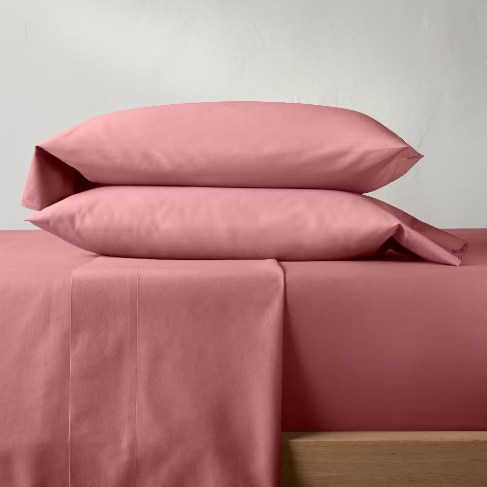 Casaluna 300 Thread Count Cotton Blend Satin 4PC Sheet Set Cooling Feel gallery