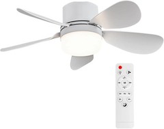 Socket Breeze Socket Fan Light with Remote Control, Portable Small Ceiling Fans