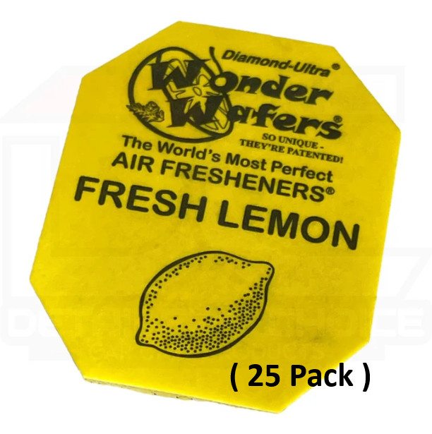 Wonder Wafers 25 Count Fresh Lemon Scent Air Freshening Wafers Individually W... gallery