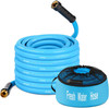 35FT RV Water Hose with Storage Bag, 5/8'' Upgraded Drinking Water Hose Leak Fre gallery