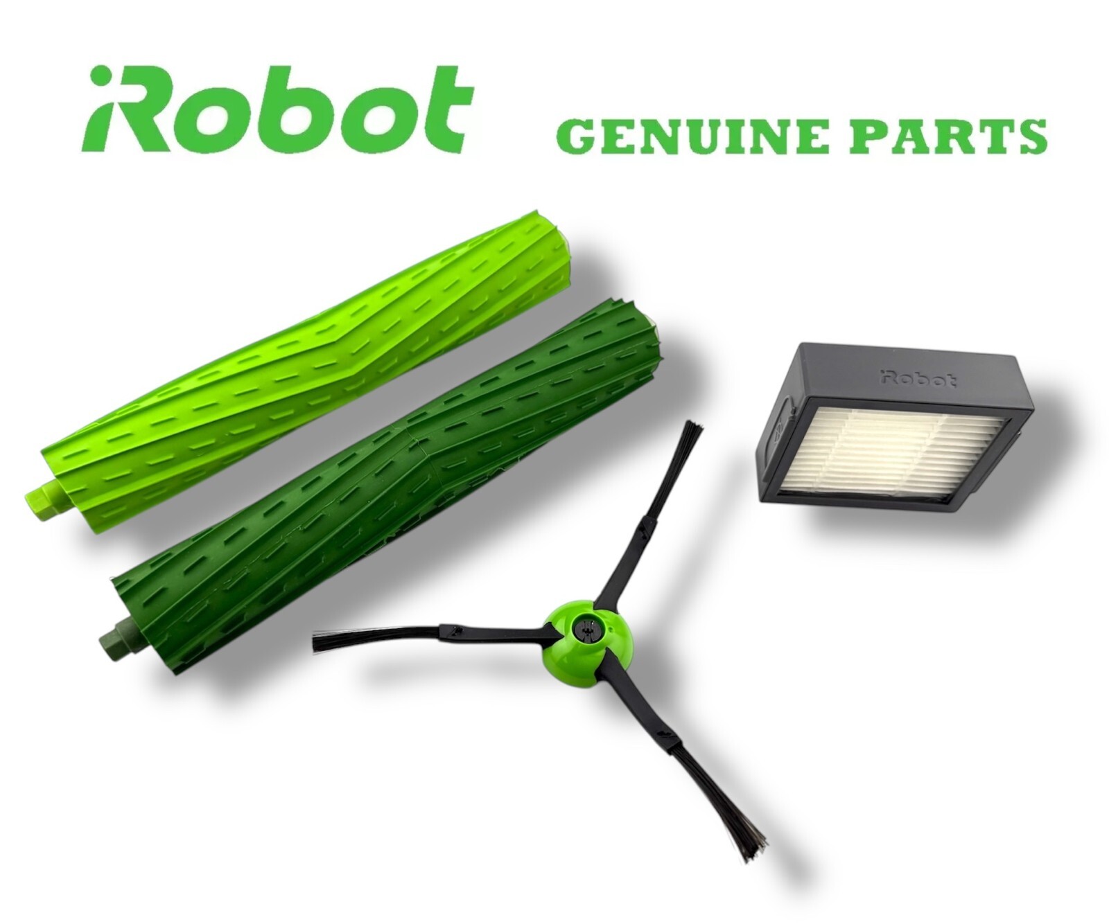 GENUINE Set Roller + Side Brush + Filter for iRobot Roomba j5 j6 j7 j8 Plus gallery