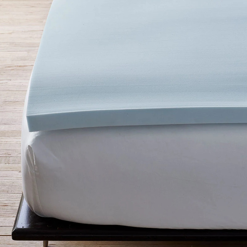 The Company Store Serene Foam Hypoallergenic Memory Foam Mattress Topper gallery