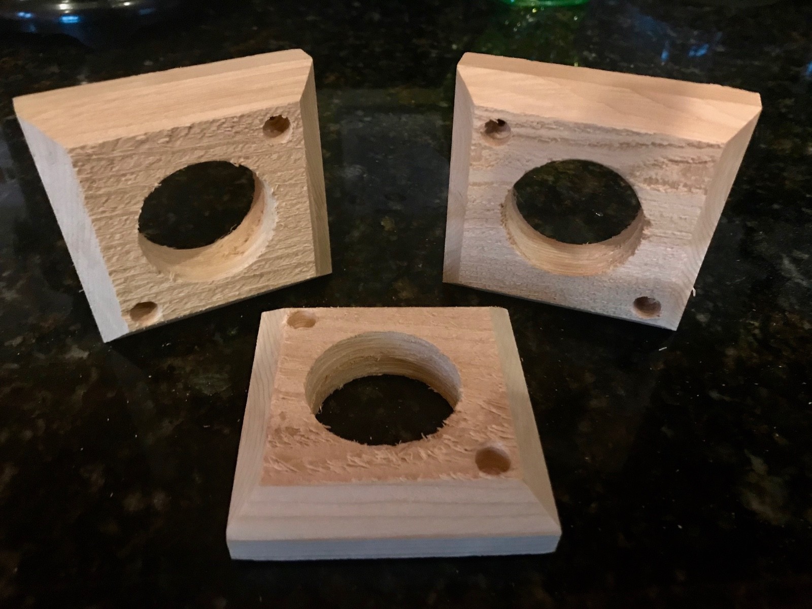 Cedar Predator Guard for Birdhouse Bird House Bluebird Chickadee Finch 4 Pack!!! gallery