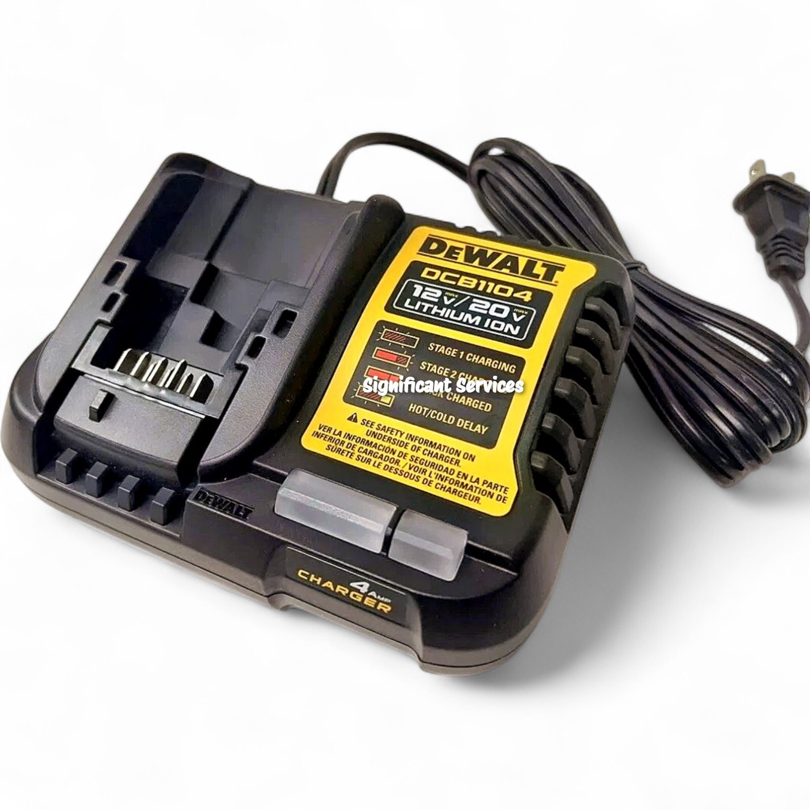 New Dewalt DCB1104 12V / 20V Battery Charger & DCB205 5.0Ah 20V 20 Volt Battery gallery