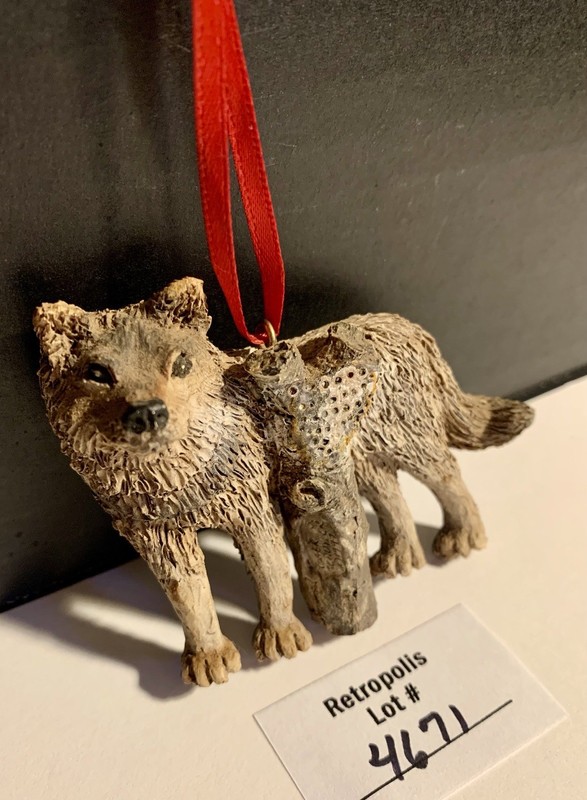 Wolf Ornament Smith River Forge USA gallery