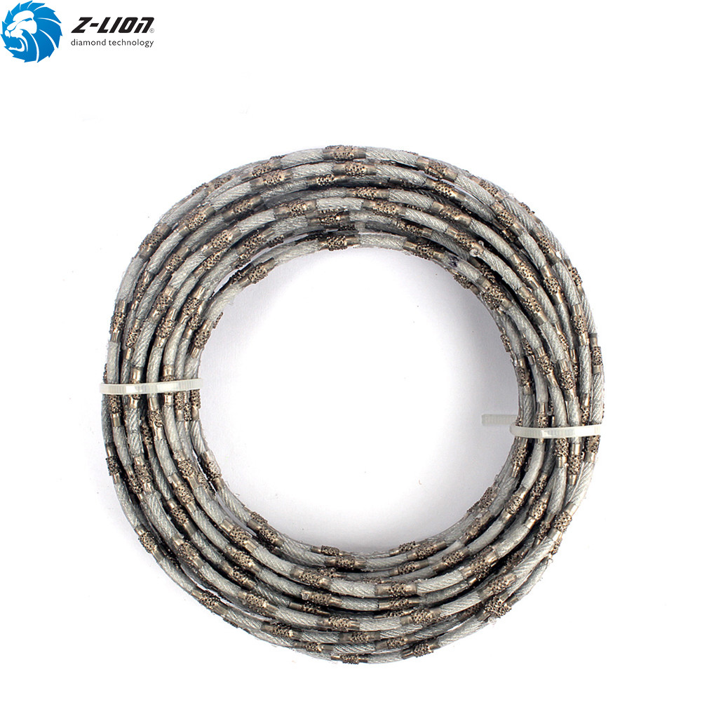 1M /4mm Diamond Wire Saw Machine Cutting Wire Open Loop for Marble Jade Concrete gallery