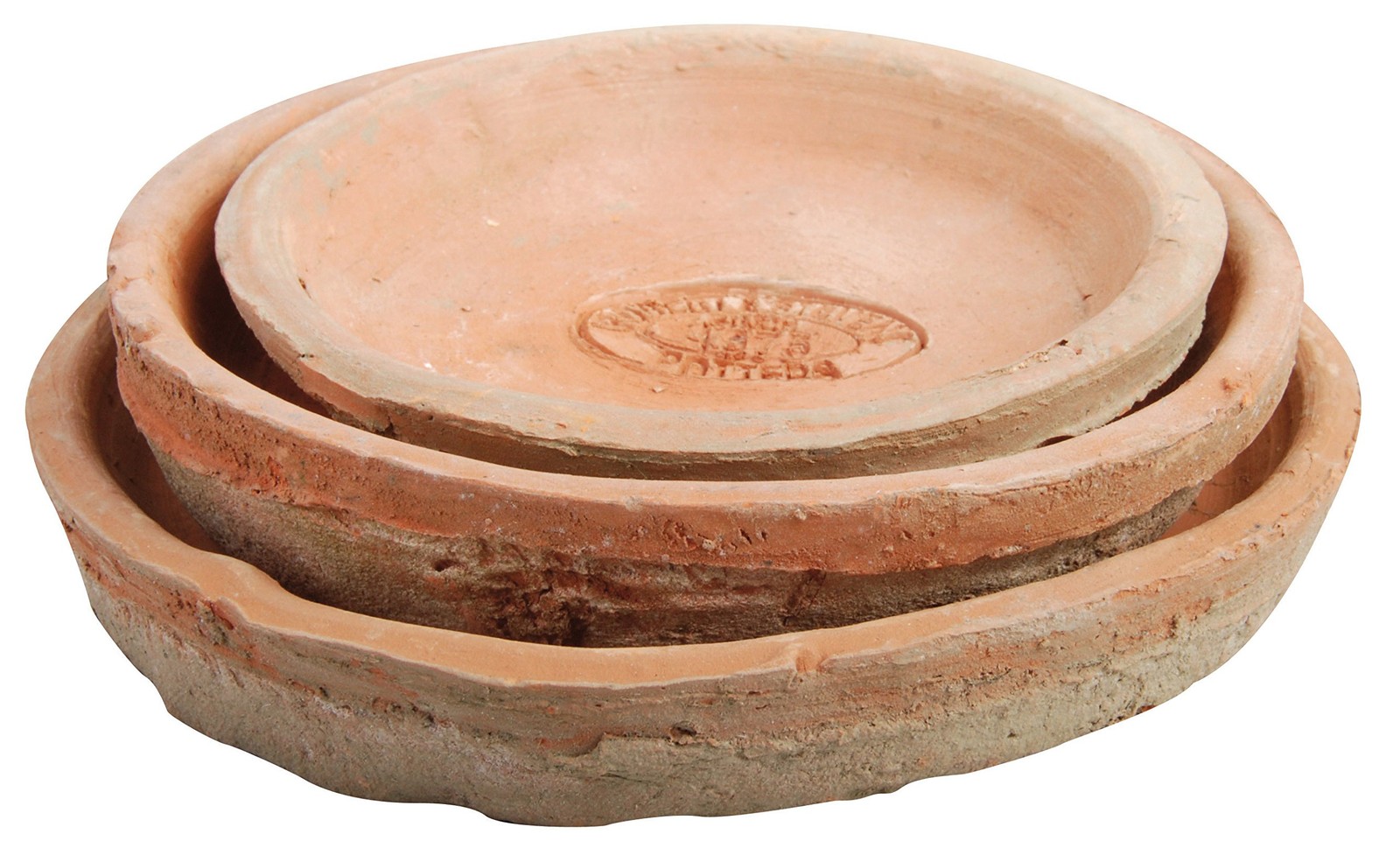 Esschert Design AT02 Aged Terracotta Round Saucers for AT01 (Set of 3) gallery