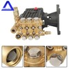 Pressure Washer Pump Power Washer Pump 4 GPM 4400 psi 1in Shaft Horizontal gallery