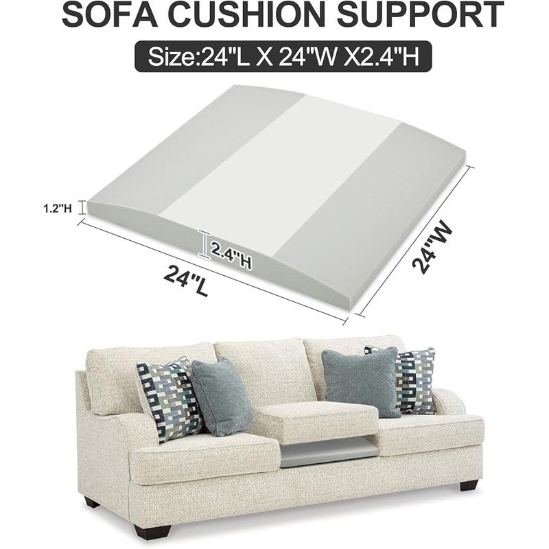 Couch Cushion Support Foam Sagging Seat Fix Under Sofa Stabilizer Adjustable New gallery