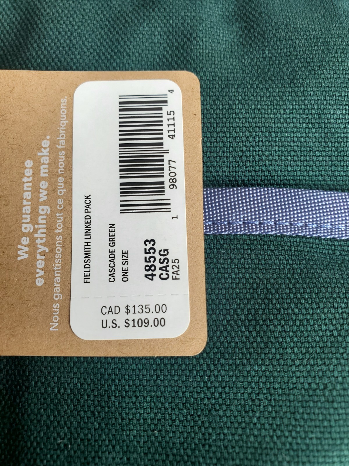 Patigonia Fieldsmith Roll-Top Pack - New with Tags 4