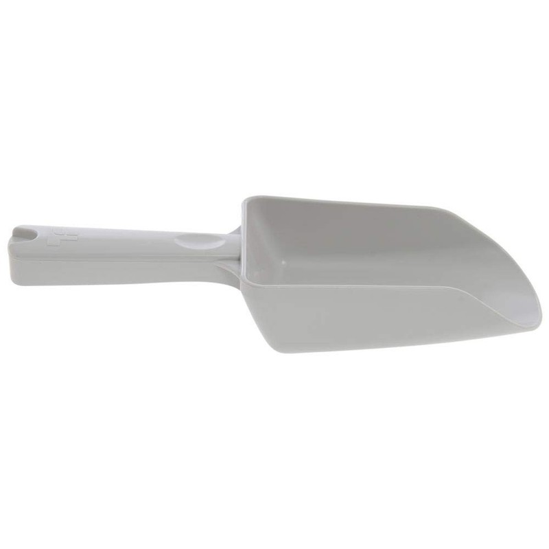 Grey PETG Plastic Replacement Scoop - 9 3/4"L x 3 1/4"W gallery