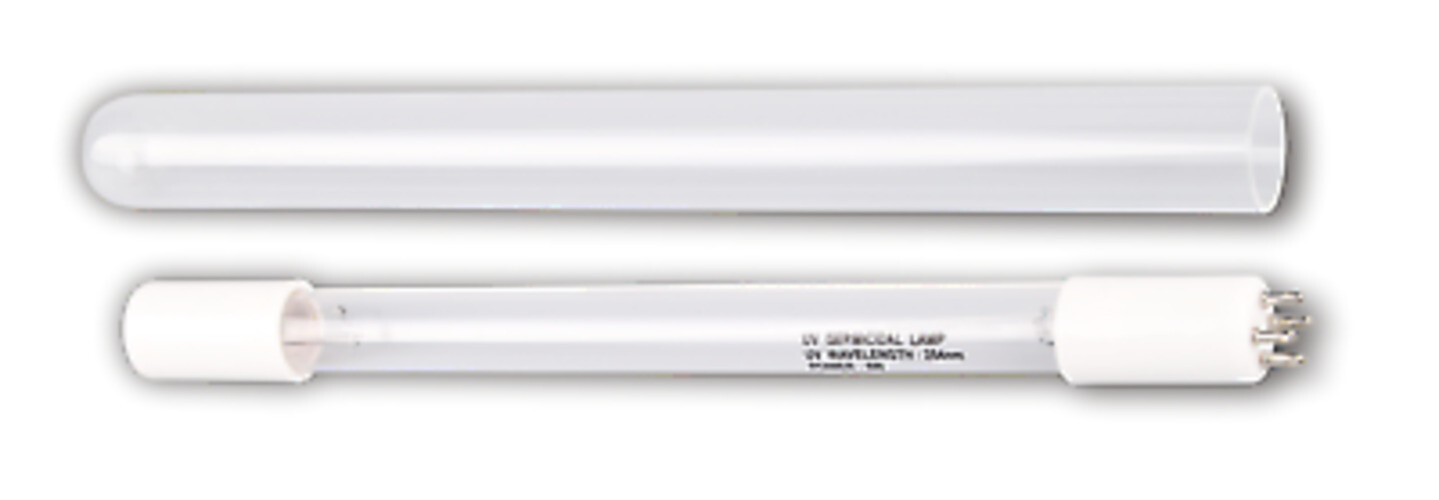 BLUONICS 2-Pack 6W UV 4-Pin Replacement Bulb & Quartz Sleeve Tube gallery