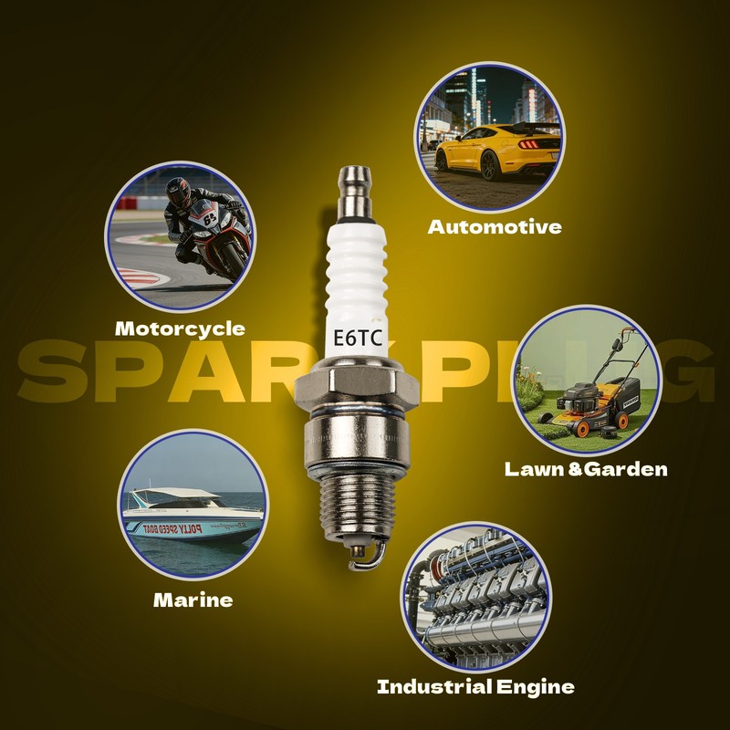 9PK E6TC Spark Plugs For Predator 79cc Engine gallery