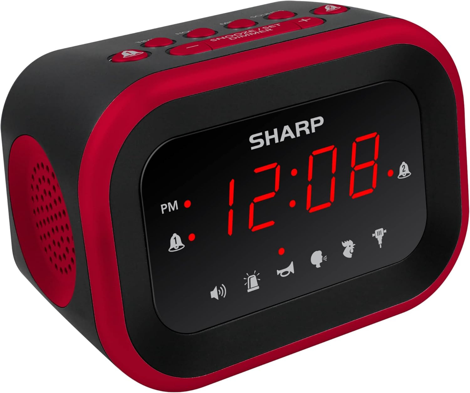 Sharp Big Bang Super Loud Alarm Clock for Heavy Sleepers, 6 Extremely Loud Wake gallery