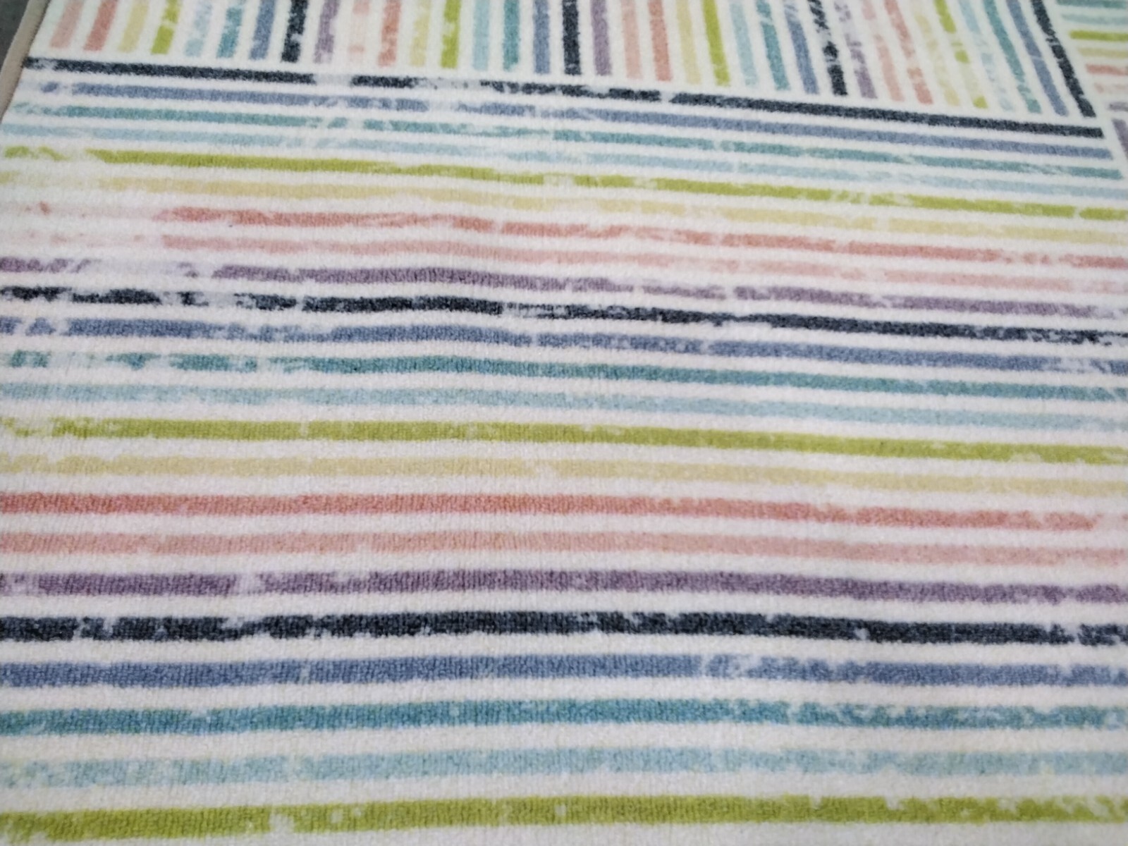 IVORY / BLUE 7'-9" X 10' Back Stain Rug, Reduced Price 1172763946 KPH259A-8 gallery