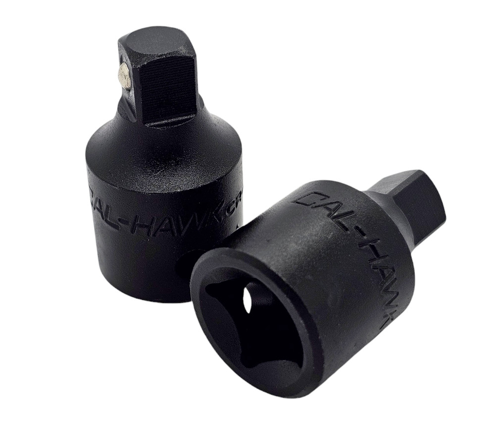 2pc SET 1/2 to 3/8 SOCKET REDUCER ADAPTERS IMPACT CR-M