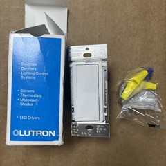 Lutron Claro Smart Accessory Switch, only for use with Diva Smart Dimmer Switch