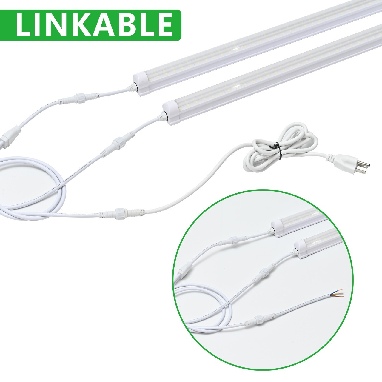 4 PACK LED Freezer Commercial Waterproof Tube Lights Supermarkets Freezer Cooler gallery