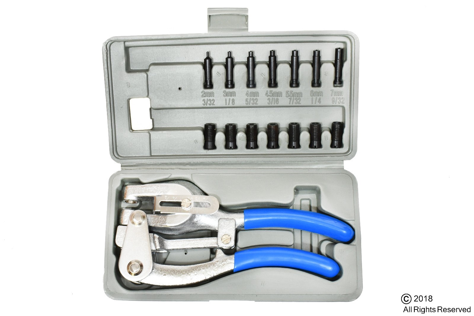 Power Hole Punch for Aviation Sheet Metal Plastic Heavy Duty Hand Held Set New gallery