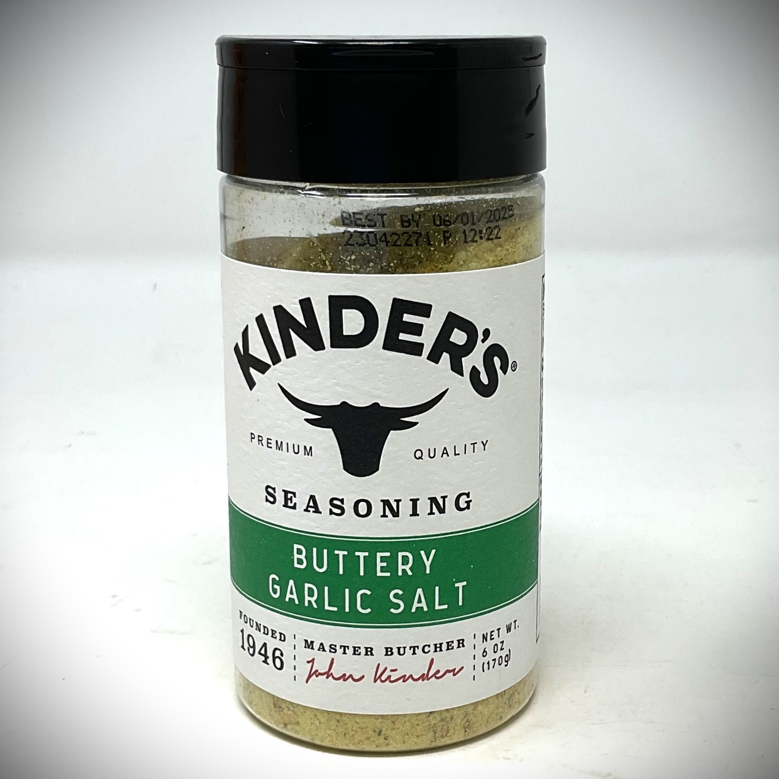 Kinder's Buttery Garlic Salt Seasoning, 6 oz gallery