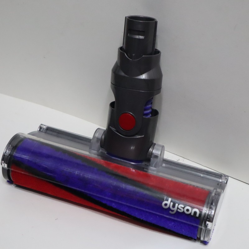 Dyson Cyclone V10 Absolute Fluffy Red And Purple Soft Roller Cleaner Head gallery