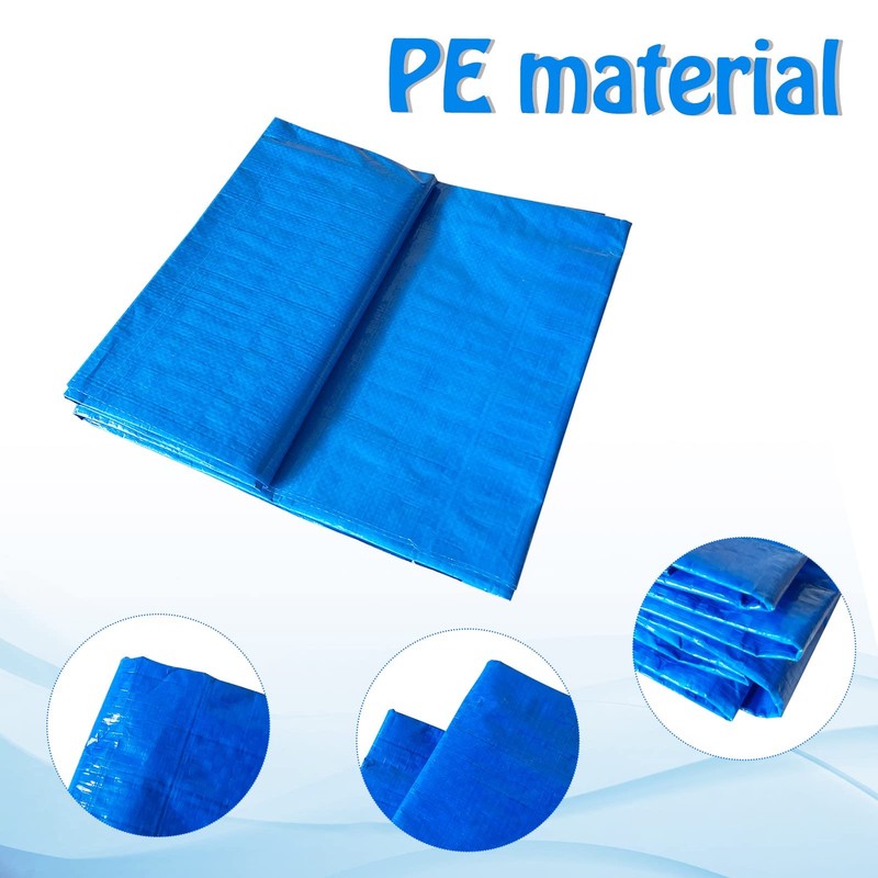 Rectangular Frame Pool Ground Cloth – Waterproof Liner Pad for Above Ground gallery