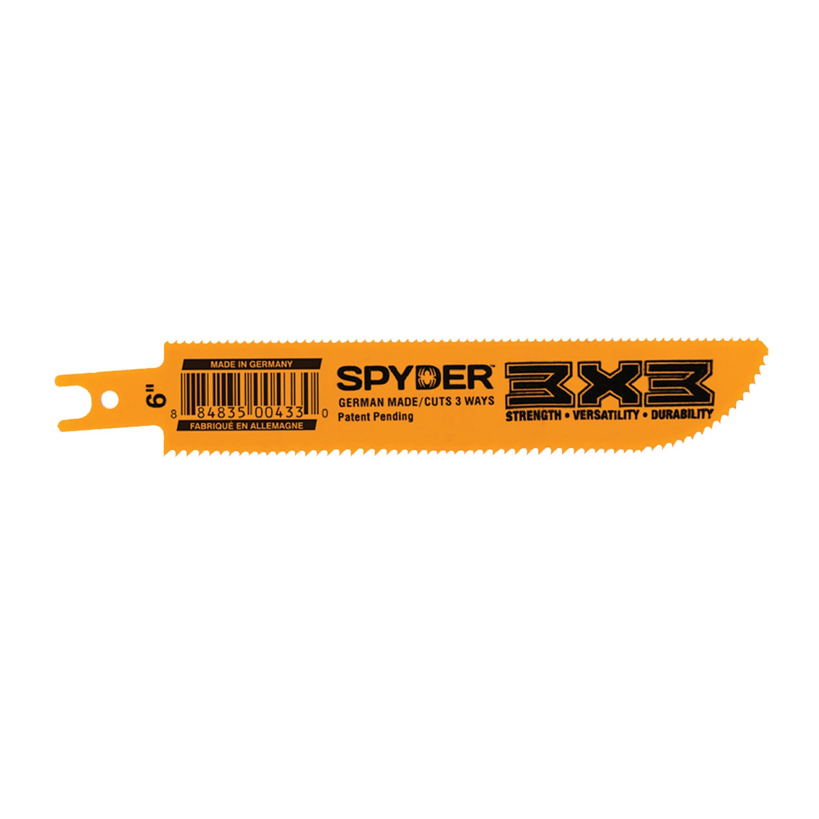 6 in 10-14TPI Reciprocating Saw Blade Wood Metal Double-Sided Spyder 200203 gallery