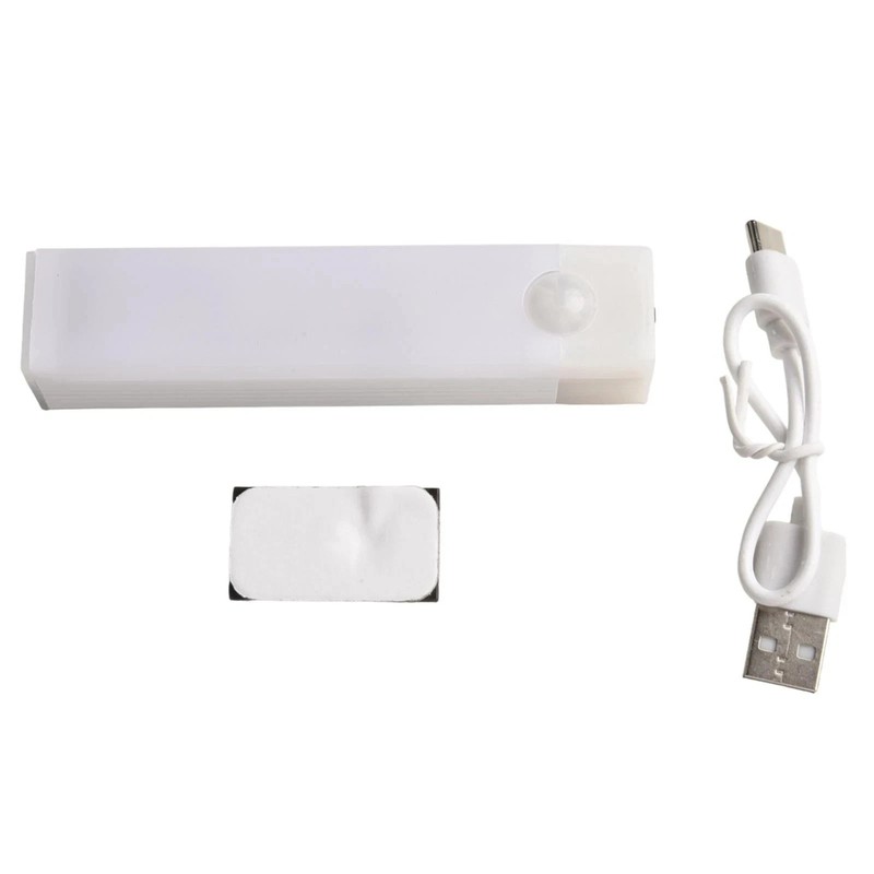 6 PCS SET Bright White Motion Sensor LED Cabinet Lights Compact Glare Light gallery