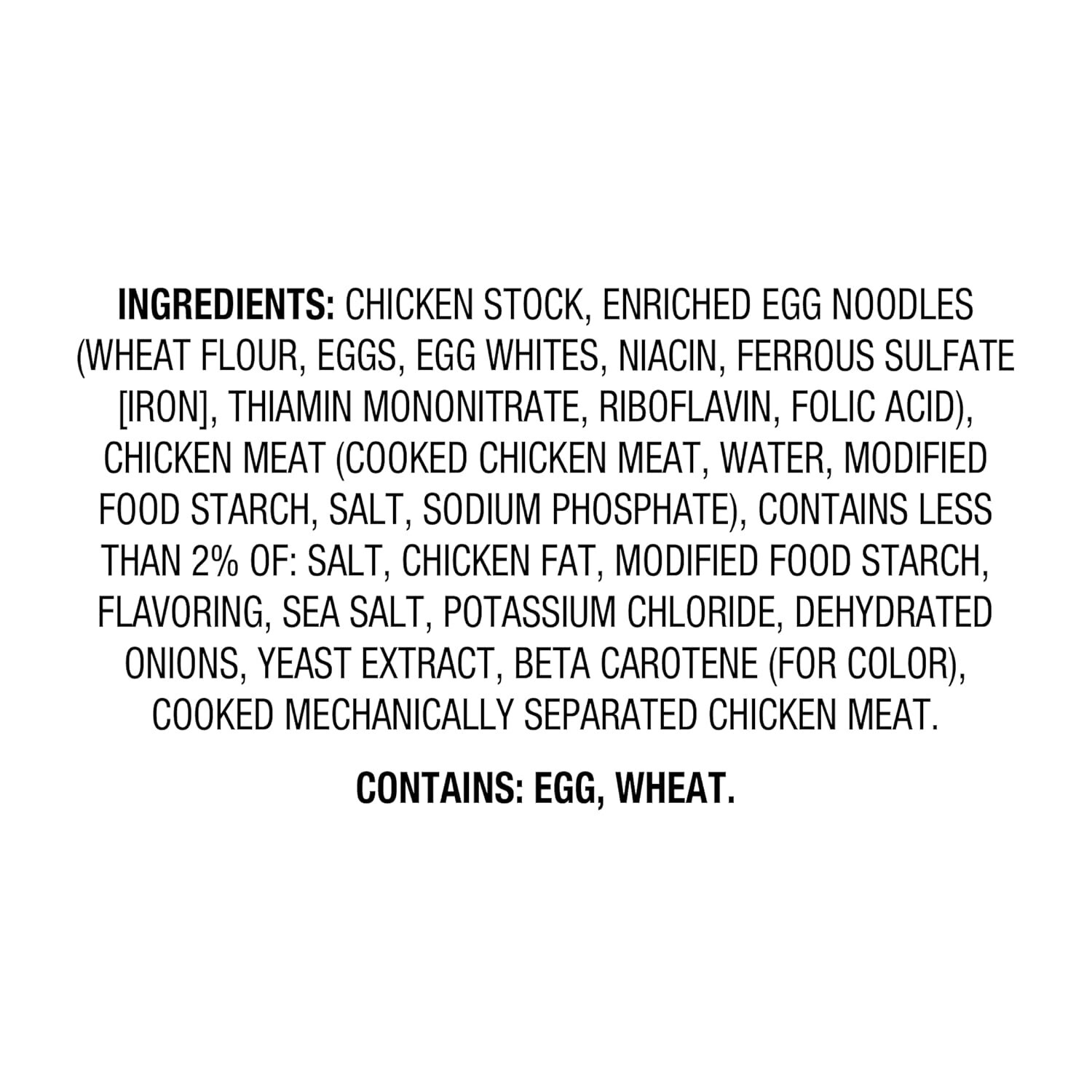 Amazon Fresh Chicken Noodle Soup, 10.5 Oz - Condensed - Happy Belly Brand gallery