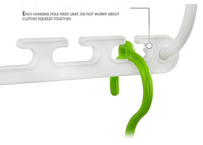 1pc 3D Space Saving Hanger Magic Clothes Hanger with Hook Closet Organizer gallery