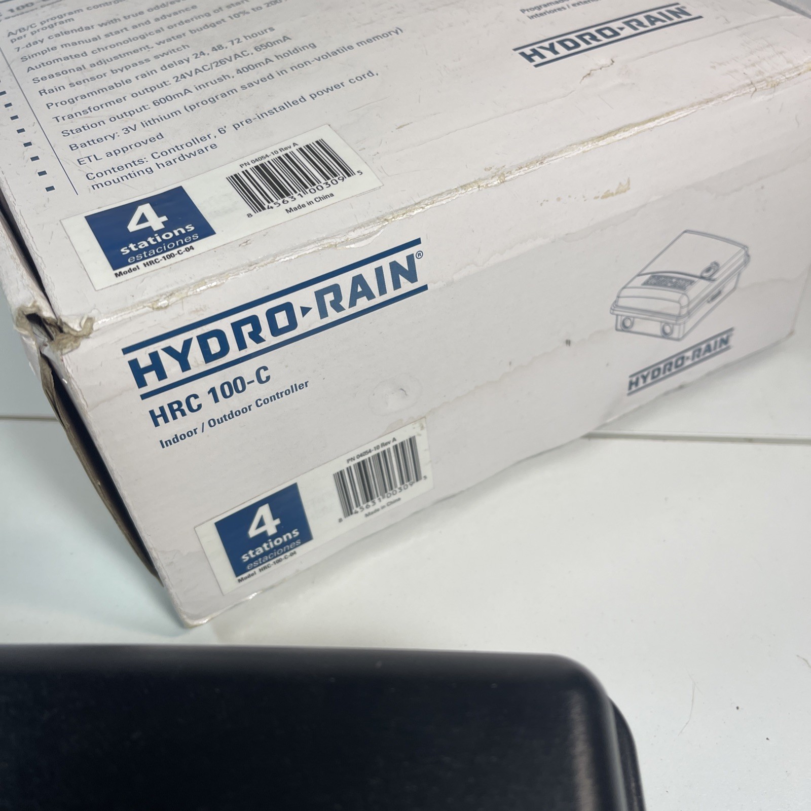 Hydro-Rain Indoor/Outdoor Irrigation Controller & Timer /4 Stations/HRC 100 C gallery
