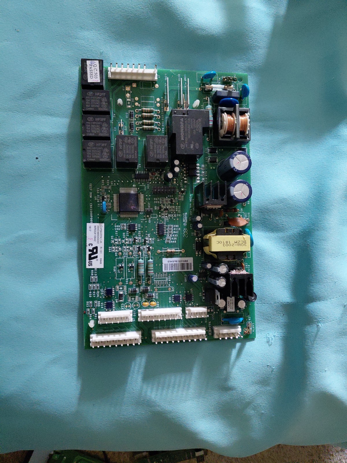 200D4850G022 GE OEM Refrigerator Main Control Board Replacement — WR55X10942C PS gallery