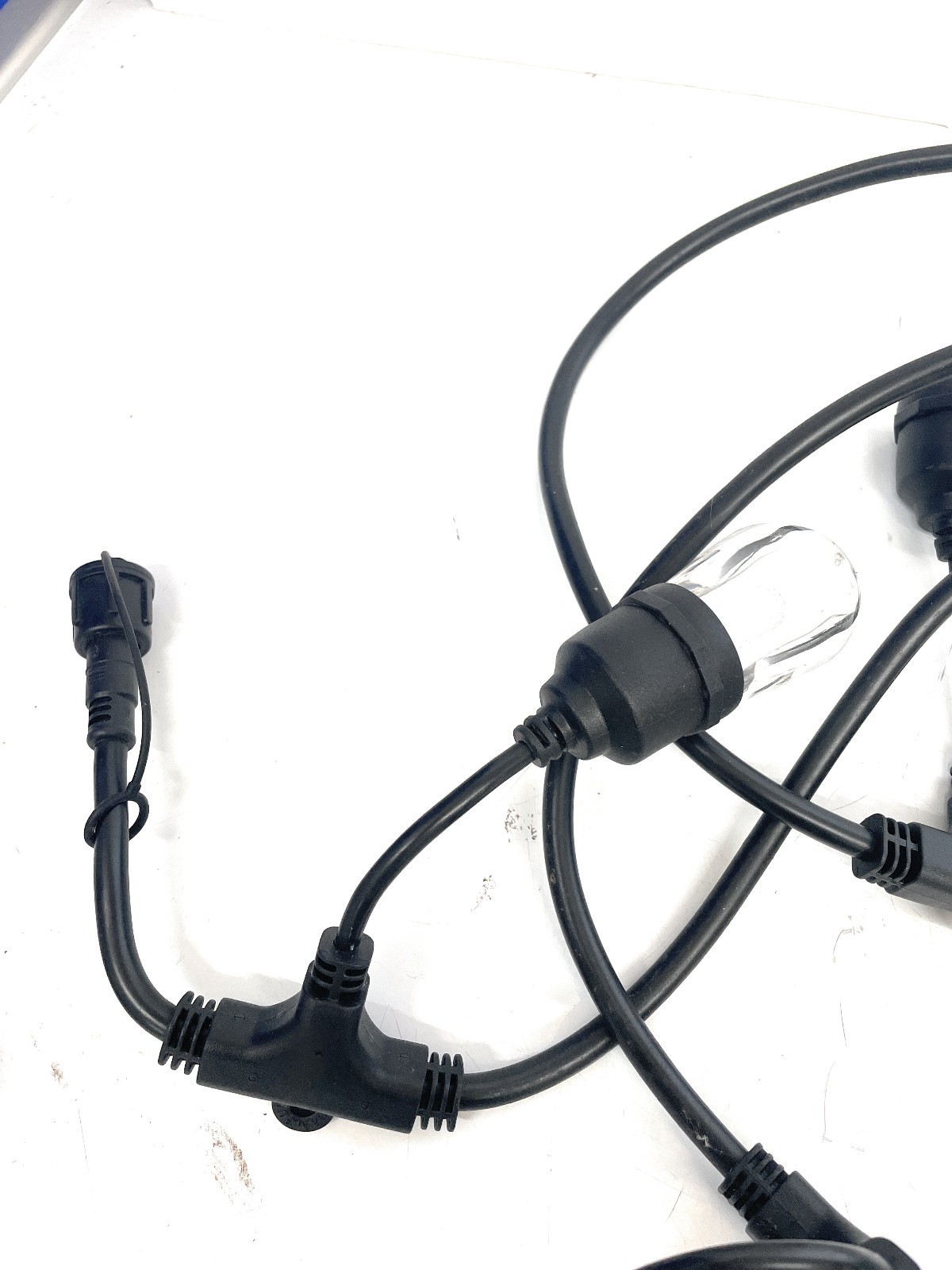 Hampton Bay Changing Plug-in LED RGBW String Light, 24FT, HB-1024SC-BK gallery